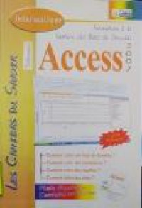 Image of formation à la gestio des bases de données access 2007