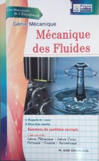 Image of génie mécanique mécanique des fluides