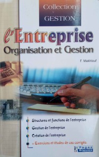 Image of L'Enterprise : organisation et gestion