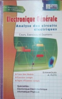 Image of electronique générale analyse des circuite électriques