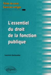 Image of léssentiel du droit de la fonction publique