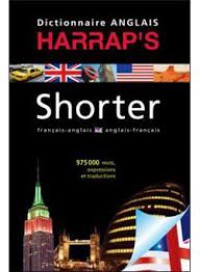 dictionnaire anglais harrap's shorter français - anglais