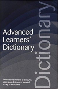 Image of The Wordsworth Advanced Learners' Dictionary