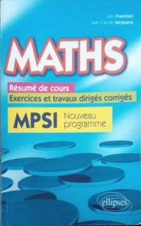 Image of maths résumé de cours mpsi nouveau programme