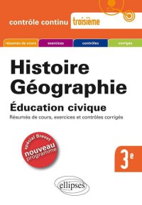 Image of histoire géographie éducation cvique