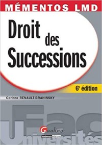 Image of Memontos lmd -droit des successions 4 ed