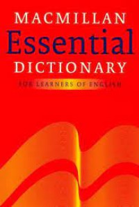 Image of essential dictionary for learners of english