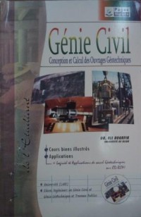 Génie Civil : Conception et Calcul des Ouvrages Géotechniques